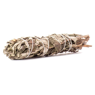 crystal vault cobalt spirituality eco-friendly sustainable products support local makers shamans market sustainably harvested white sage lavender twine mix California White Blue Sage ritual ceremony house cleansing simply aroma pleasure