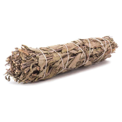 crystal vault cobalt spirituality eco-friendly sustainable products support local makers shamans market smudge stick sustainably harvested lavender twin wrapped smoking white clouds ritual rituals cleansing