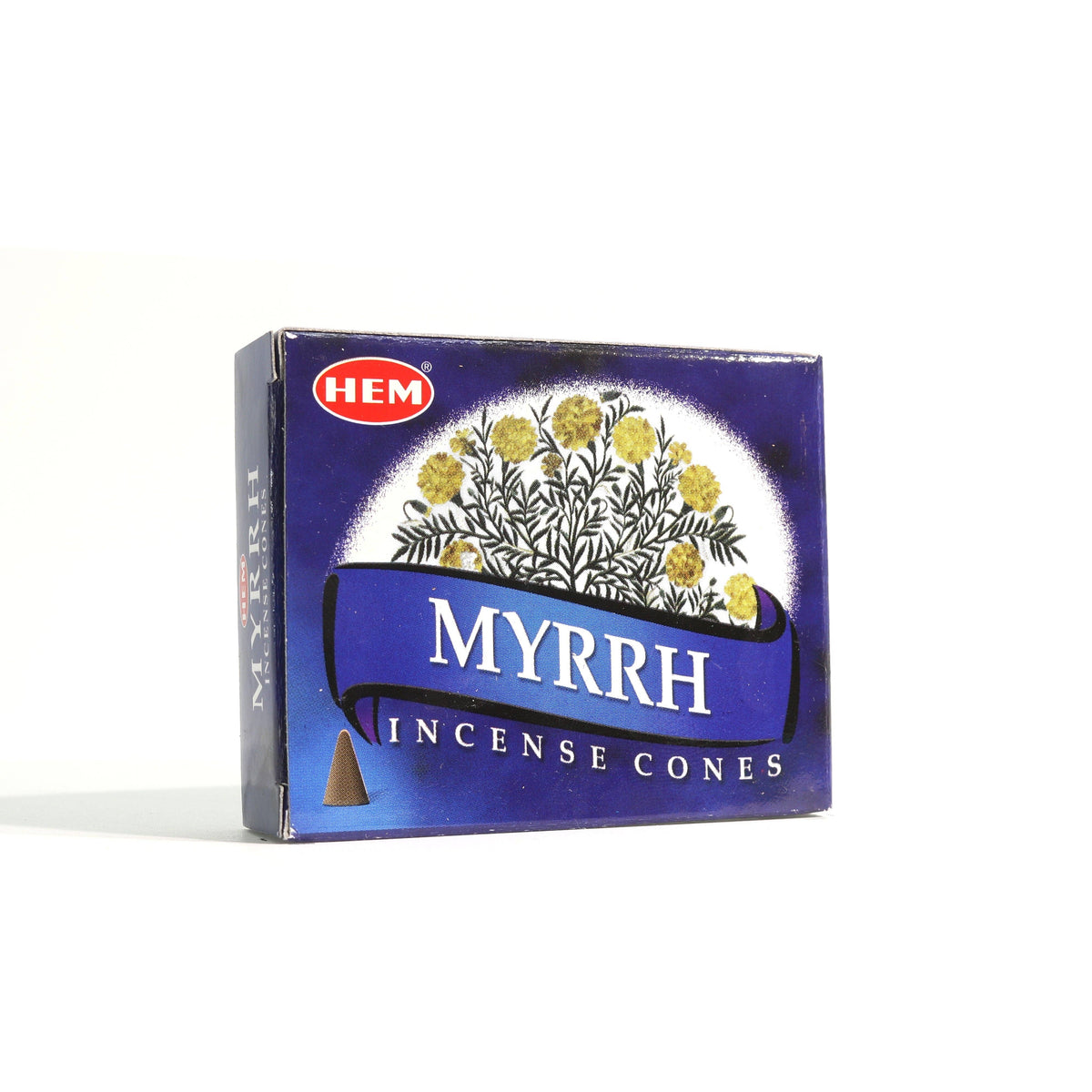 Myrrh Hem Incense Cones - 10 Pack