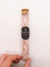 Crystal Chips in Glass Vials