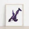 Art Print - Whale Orca (8.5 x 11)