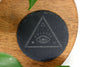 Engraved Slate Coasters - Eye of Providence
