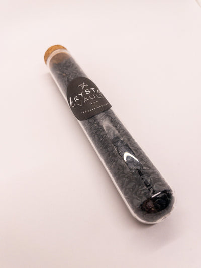 Crystal Chips in Glass Vials