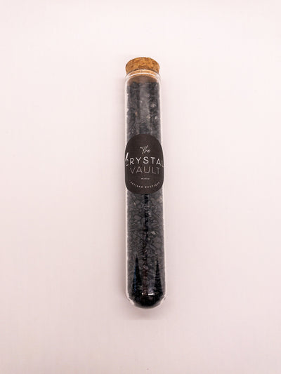 Crystal Chips in Glass Vials