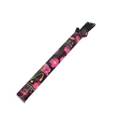 Black Opium Hem Incense Sticks - 20 Sticks