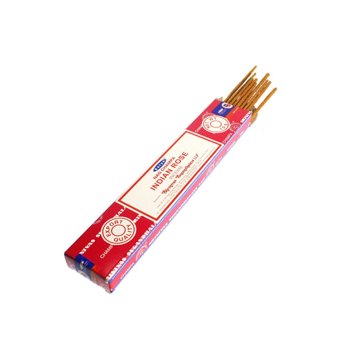 India Rose Satya Incense Sticks - 10 Sticks