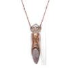 PORCELAIN JASPER WITCH FINGER PENDANT